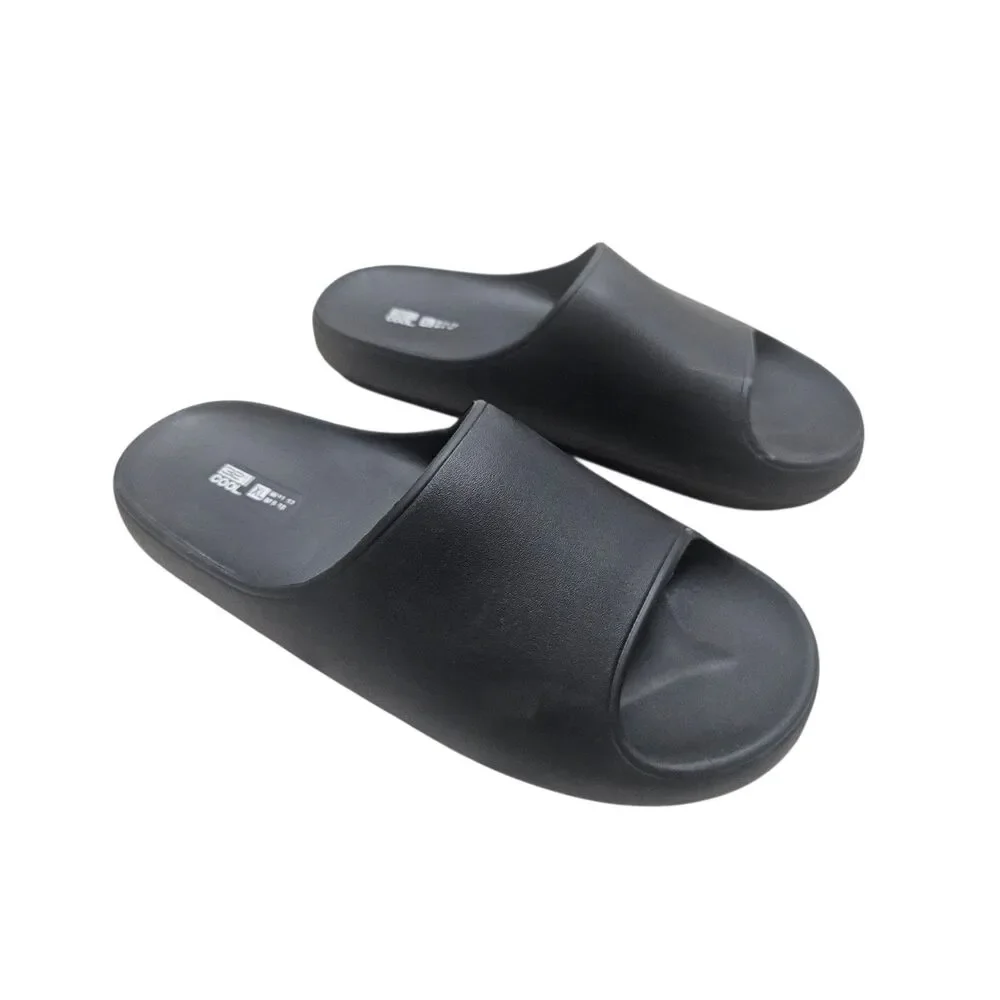 32 Degrees Unisex Cusion Slides Black XL M9-10, W11-12